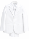 Traje formal blanco para niño
