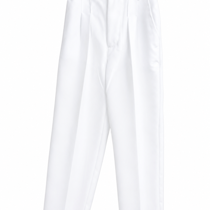 Traje formal blanco para niño – foto 3